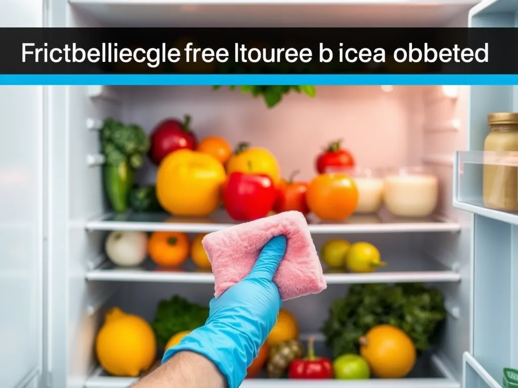 Czym myć lodówkę w środku, by uniknąć przykrych zapachów?