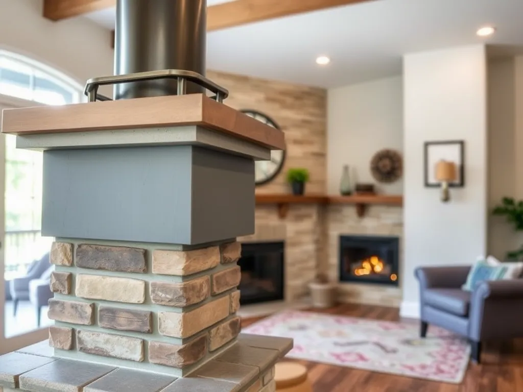 Jak obudować komin wewnątrz domu estetycznie i bezpiecznie?