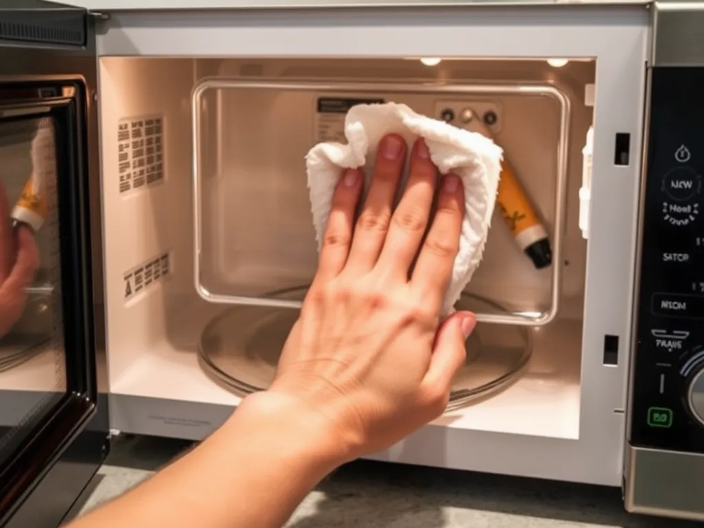Jak wyczyścić mikrofalówkę bez chemii?